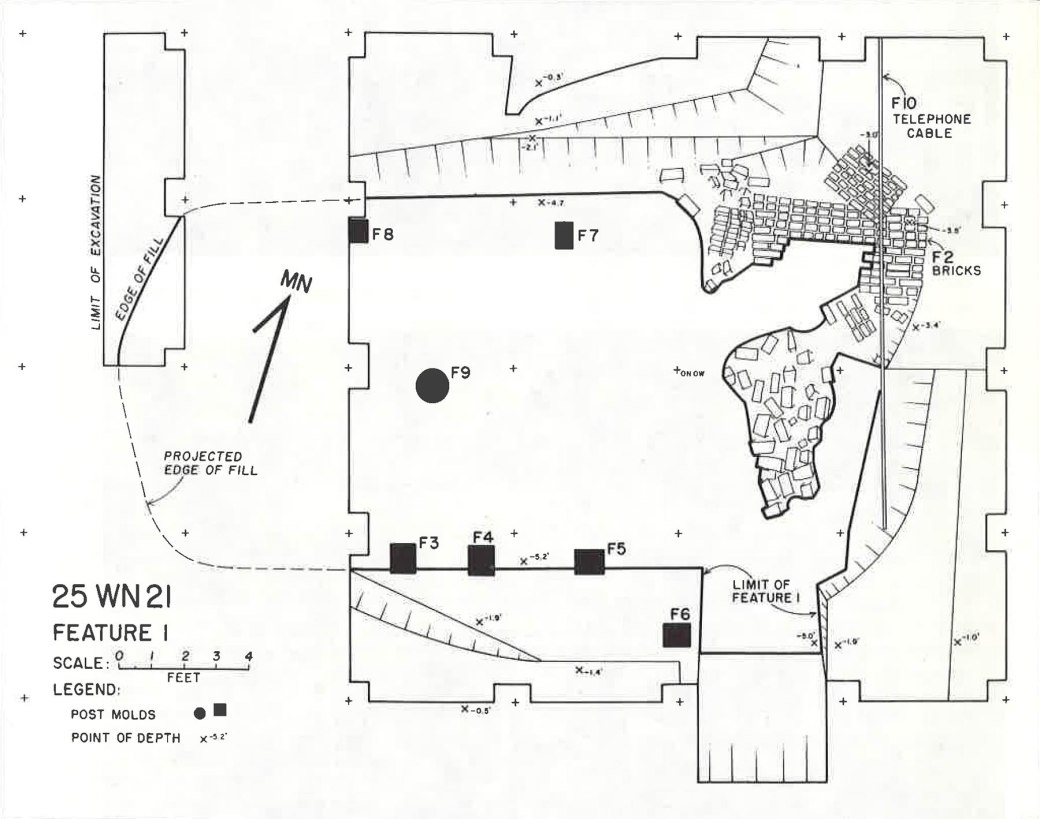 Cuming City Nebraska - Cellar Plan View Map