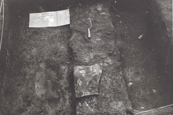 1968 Excavation - Foundation, Bottle
