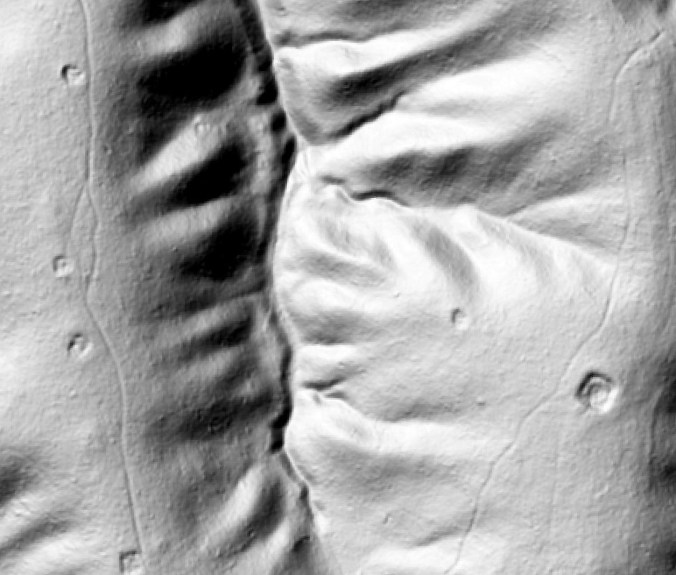 LiDAR archeology Nebraska Phase House Features